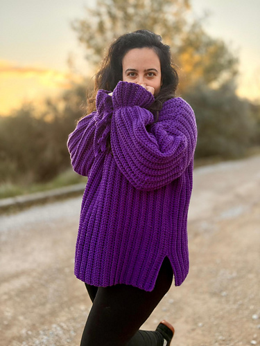 Wisteria Bloom Sweater