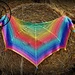 Queen of Parrots Shawl pattern 