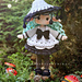 Ophelia inky cap mushroom pattern 