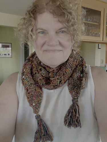 Thin Fan Scarf