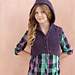 Hooded Vest #L0009AD pattern 
