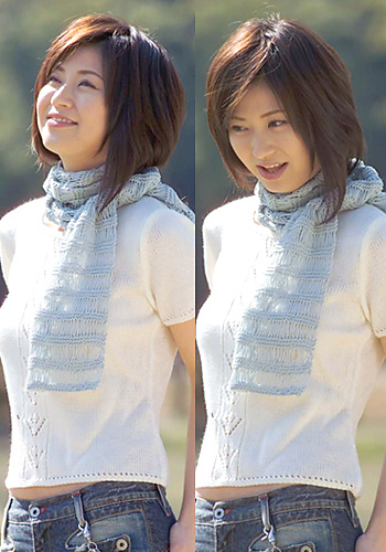 Drop Stitch Scarf photo 1