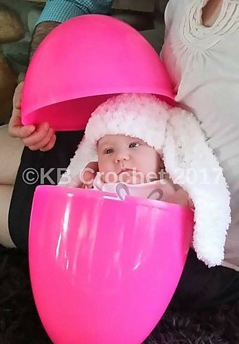 Fuzzy Bunny Hat photo 4