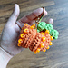 Beaded Pumpkin Keychain pattern