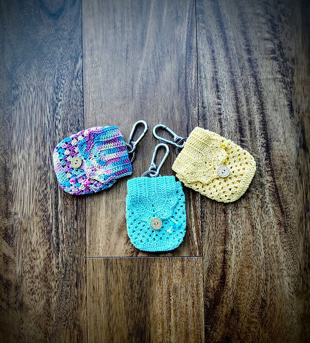 Thread Keychain Pouch