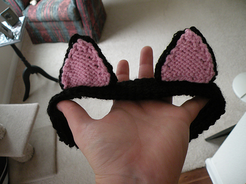 Cat Headband and Wrist Warmers photo 4
