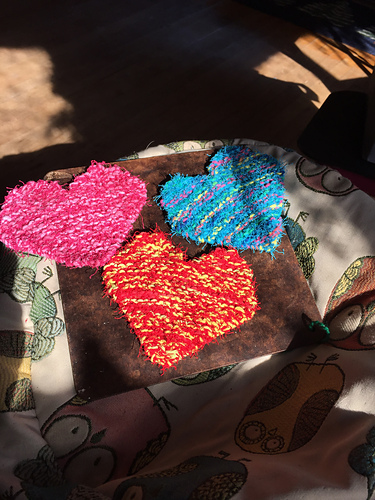 Valentine Heart Scrubbies photo 3