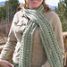 Moss Rock Lace Scarf and Hat Set photo 4
