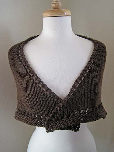 ravelry easy knit shawl
