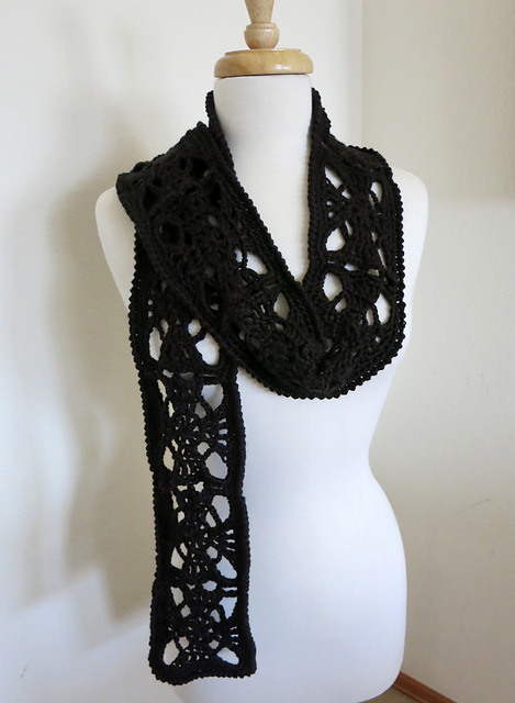 Pretty Squares Scarf