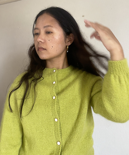 Green tea knitted set main image 1
