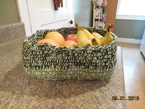 Bicolor basket photo 6