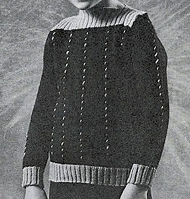 Ravelry Boys Cable Knit Sweater 927 pattern by Francine