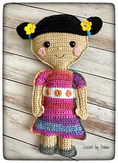 Ravelry: debgriff57's Little Girl Doll Kawaii Cuddler *Test*