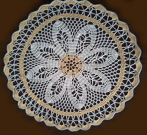 Spring Flower Doily photo 2