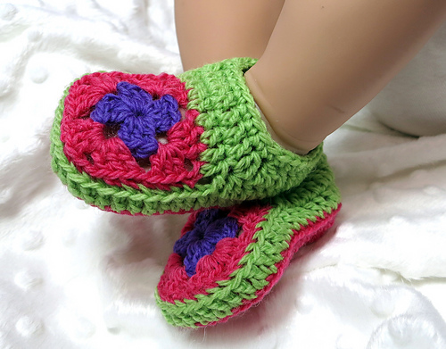 Granny Square Baby Gift Set photo 5