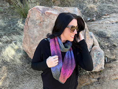 Ravelry: Richmond Lace Infinity Scarf pattern by Deja Joy