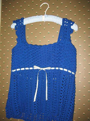 Lace-Inspired Crocheted Top photo 2