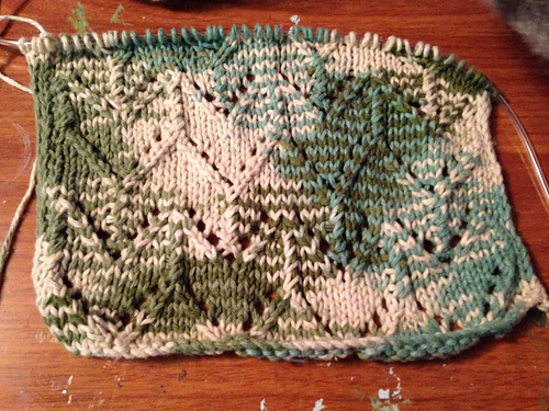 Interlocking Chevron Lace Scarf photo 2
