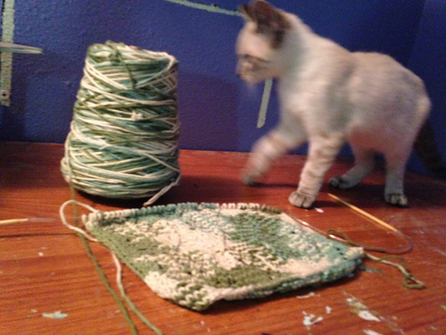 Interlocking Chevron Lace Scarf photo 3