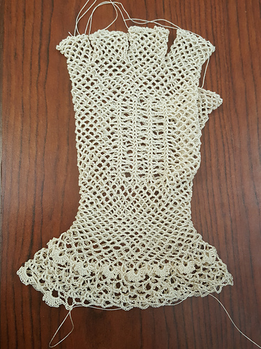 Crochet Gloves with Irish Cuffs #284 photo 2