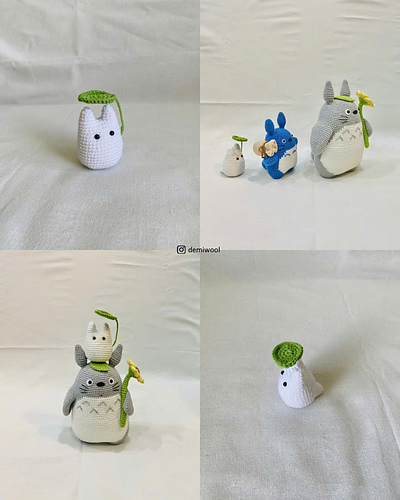 Tiny White Totoro - Demi Tran