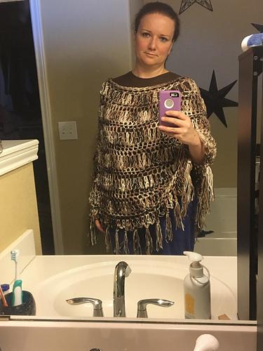 1100 - GOSSAMER Poncho Cape photo 6