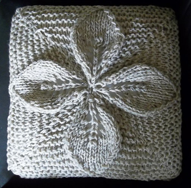 aran cushion pattern