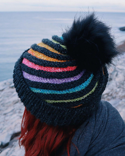 Striped Swirl Lue - Dreadful Velvet Designs