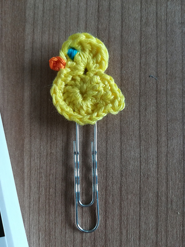 Bird paperclip bookmark photo 3