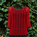 Pullover / sweater *FloweryLines* pattern