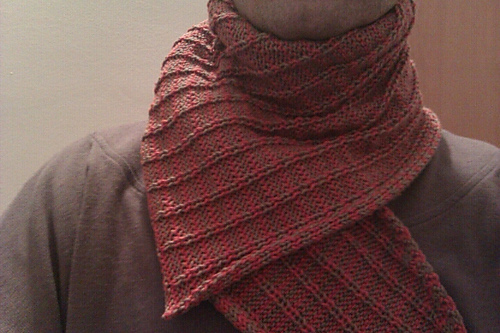 Goldfish triangle scarf photo 1