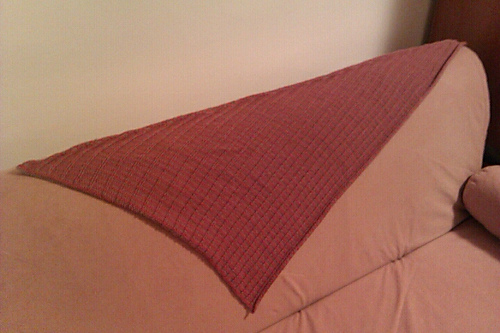 Goldfish triangle scarf photo 2