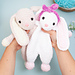 Bunny lovey snuggler pattern 