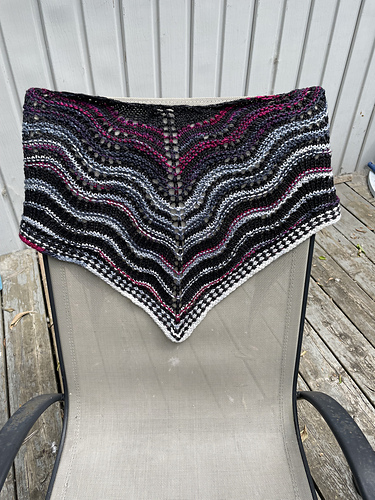 wavy shawl