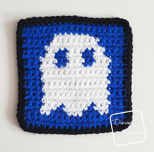 Skull and Ghost Halloween Squares photo 4