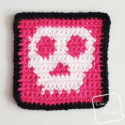 Skull and Ghost Halloween Squares photo 5