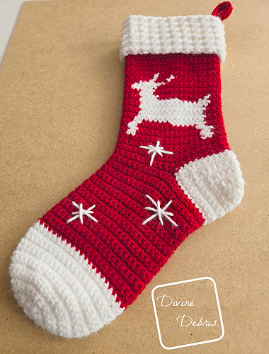 Twinkle Toes Reindeer Stocking photo 4