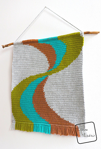 Color Swirl Wall Hanging photo 5