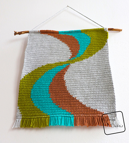 Color Swirl Wall Hanging photo 4