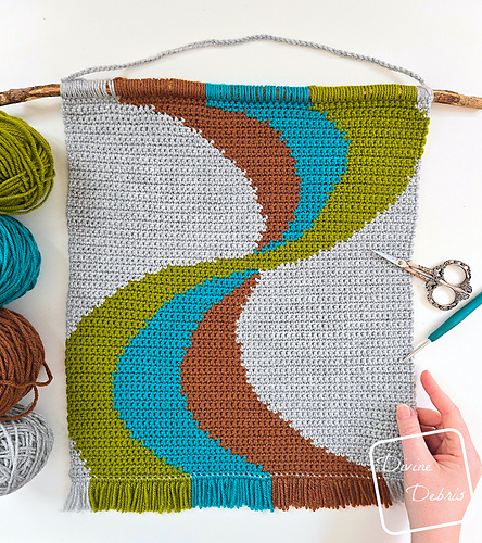 Color Swirl Wall Hanging photo 6