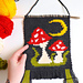Mythical Mushrooms Wall Hanging pattern 