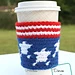 Stars and Strips Mug Cozy pattern 