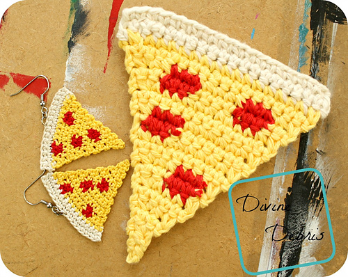 Pizza Applique and Earrings Duo photo 1