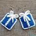 Gift Box Earrings pattern 