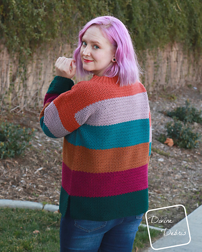 Amelia Patchwork Drop Shoulder Pullover main image 0