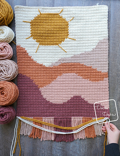Painted Hills Wall Hanging photo 4