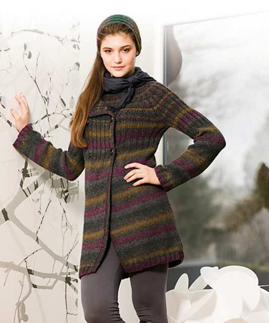 Ravelry S7565 Jacket pattern by Heather Granger