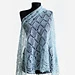 White Night Shawl pattern 