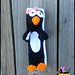 Seat Belt Cover - Penguin Travel Pal pattern 